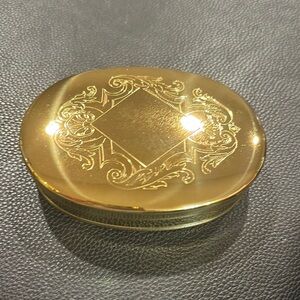 Elegant Gold Engraved Box
